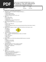 Soal Bahasa Inggris Kelas 6