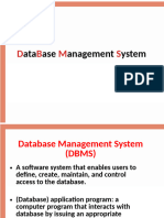 2. DataBase Management System