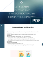 Network Layer and Routing