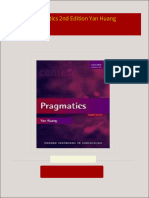 Download full Pragmatics 2nd Edition Yan Huang ebook all chapters