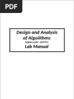 ADA Lab Programs