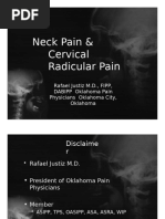 Justiz - Neck Pain and Cervical Radicular Pain