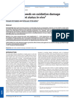 Effect of Date Seeds on Oxidative Damage