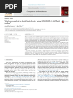 Karimpour, A., & Chen, Q. (2017). Wind Wave Analysis in Depth Limited Water Using OCEANLYZ, A MATLAB Toolbox. Computers & Geosciences, 106, 181-189.