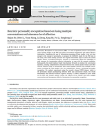 1-s2.0-S0306457324002905-Main Heuristic Personality Recognition Based on Fusing Multiple