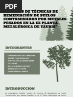 Presentación Ambiental , planta metalurgica yauris 