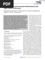 Advanced Science - 2023 - Zhuang - Bioinspired Structural Composite Flexible Material With High Cushion Performance