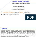 Lecture 08 (Problems on Liquid Diffusion & Diffusivity Prediction)