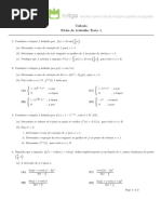 Ficha de Revisões - Teste 1 