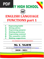 English Functions Handbook 21