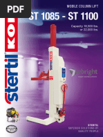 Stertil Koni Mobile Column Lift Brochure