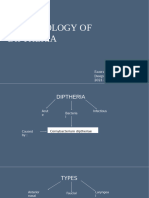 Epidemiology of Diptheria