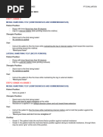 MUSCLE MANUAL TEST - KNEE