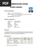 Hamza Cv