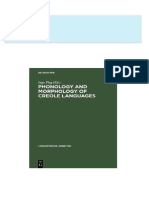 Immediate download Phonology and Morphology of Creole Languages Ingo Plag ebooks 2024