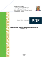 Caracterização Da Pesca Artesanal No Municipio de Marabá - PA