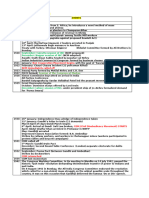 Nat in India-Timeline of events and participants