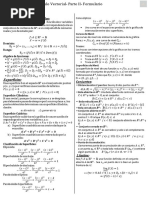 FORMULAS Calculo Vectorial Parte II