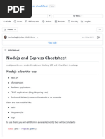 Technolaaji Nodejs Express Cheatsheet