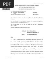 BomHc -Bombay High Court slaps ₹5 lakh costs on litigant for wasting over two hours of court time - G.B. Industries Reg. Partnership Firm Vs. Minakshi Balasao Magdum And Ors - 28.11.2024 - Para - 24,25 & 26