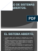 2.2 Modelo de Sistemas Abiertos