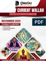 Monthly Current Affairs Magazine November 24 PDF Only