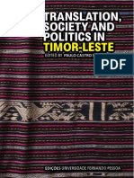 Translation, Society & Politics in Timor-Leste