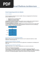 UNIT  3  Cloud Platform Architecture