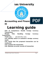 Handling Foreign Currency Transactions (4)