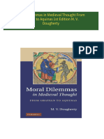 Moral Dilemmas in Medieval Thought From Gratian to Aquinas 1st Edition M. V. Dougherty all chapter instant download