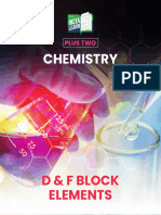 d and f Block Elements