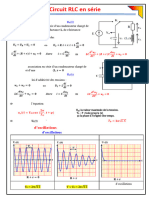 Résumé. Circuit RLC Libre