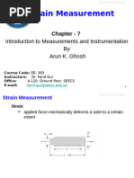 Ch-7 Strain Measurement 