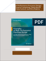 Get Principles of High-Performance Processor Design: For High Performance Computing, Deep Neural Networks and Data Science Junichiro Makino free all chapters