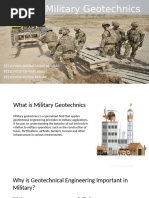 Military Geotechnics