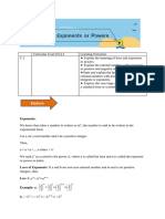 Grade 8-Chapter 2-Exponents or Powers  28-6-2023