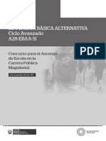 EBA Avanzado Educación para el Trabajo – Forma 1