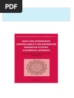 Exact and Approximate Controllability for Distributed Parameter Systems A Numerical Approach Encyclopedia of Mathematics and its Applications No 117 1st Edition Roland Glowinski download pdf