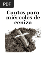 Cantos Para Miercoles de Ceniza