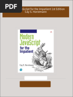 Instant Download Modern JavaScript for the Impatient 1st Edition Cay S. Horstmann PDF All Chapters