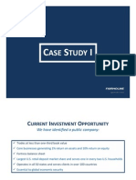 Fairholme Case Study I (With Disclaimers)