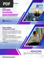 ROOMS DIVISION MANAGEMENT LESSON 3