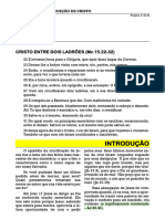 LIÇÃO VIII - CRISTO ENTRE DOIS LADRÕES