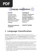 Language Classification