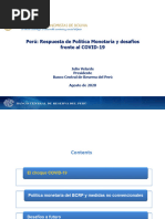 Perú_Respuesta de Política Monetaria y Desafíos