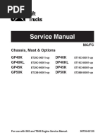 Caterpillar Cat Dp40k Dp40kl Dp45k Dp50k Forklift Lift Trucks Service Repair Manual Instant Download