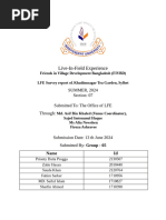 LFE REPORT - Group 5 - Section 7 (FIVDB)