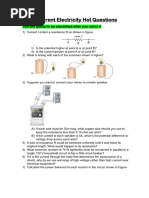 X-Current Electricity Hot Questions