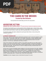 CabinintheWoods D&Dadventure