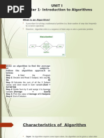 UNIT I C Programming (1)